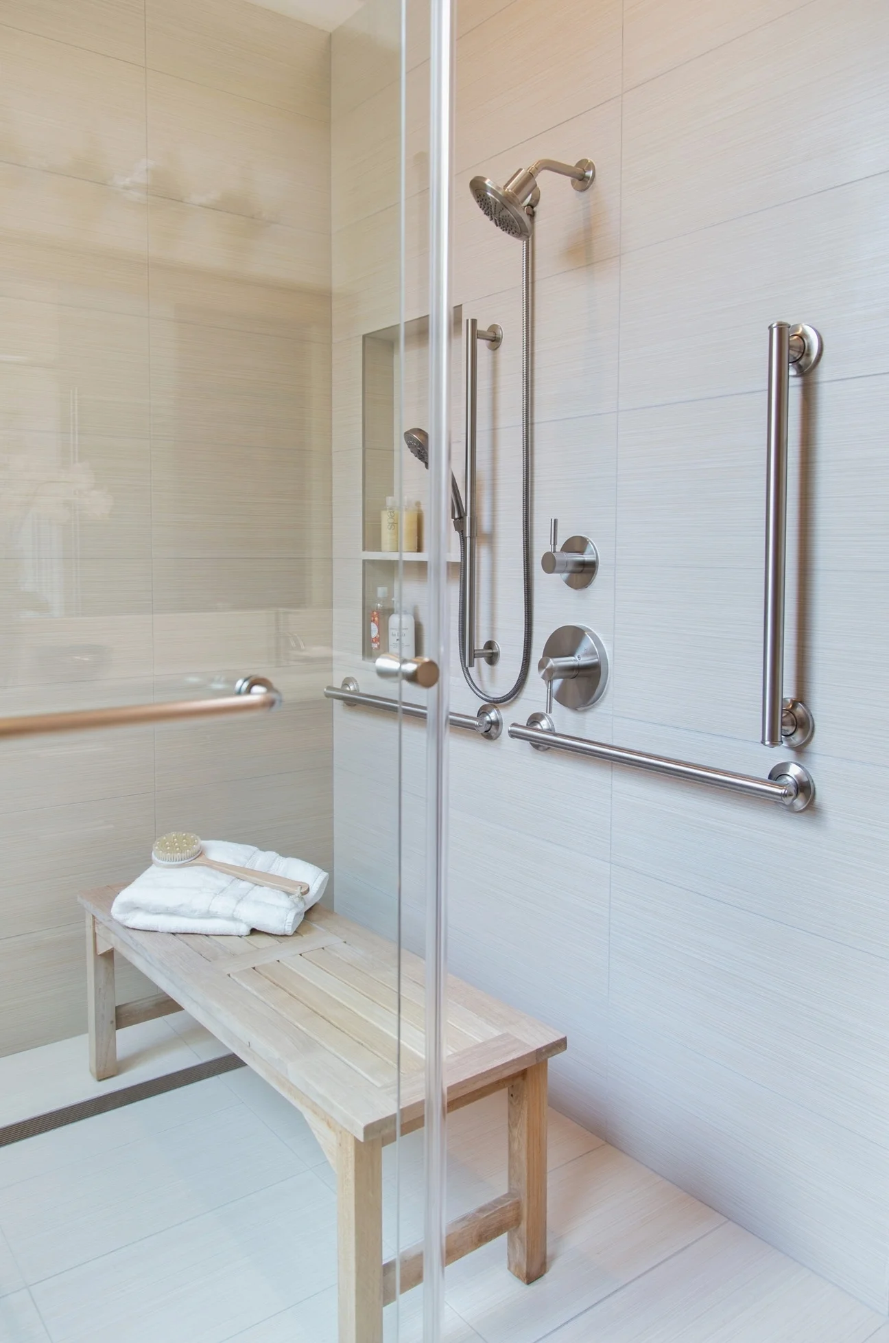Grab Bars & Safety Supports project by PR Construction